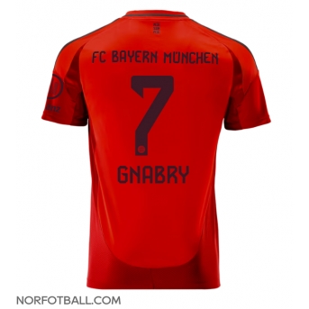 Billige Fotballdrakt Bayern Munich Serge Gnabry #7 Replika Hjemmedrakt 2024-25 Kortermet